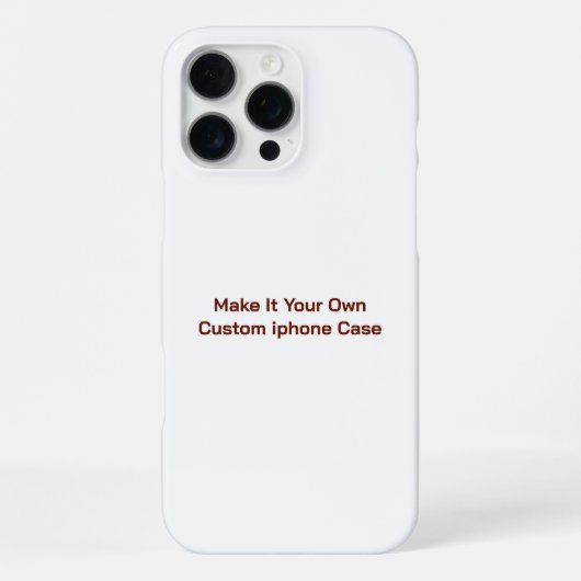 Coque iPhone 16 Pro Max Personnalisé (Verso)