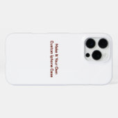 Coque iPhone 16 Pro Max Personnalisé (Verso Horizontal)