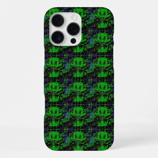 Coque iPhone 16 Pro Max Petit diable vert (Verso)
