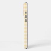 Coque iPhone 16 Pro Max Petite Gingham Signature Beige (Côté gauche)