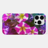 Coque iPhone 16 Pro Max Pétunias (Verso Horizontal)