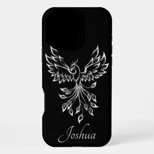 Coque iPhone 16 Pro Max Phoenix Personnel (Verso)