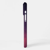 Coque iPhone 16 Pro Max Photo de coucher de soleil océanique violet Stylé (Côté gauche)