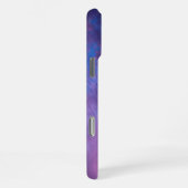 Coque iPhone 16 Pro Max Photo de coucher de soleil océanique violet Stylé (Côté droit)