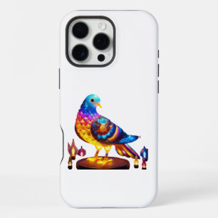 Coque iPhone 16 Pro Max Pigeon Urbain Radieux