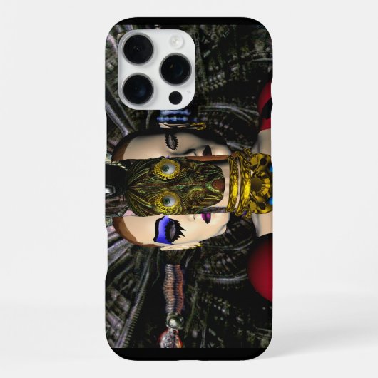 Coque iPhone 16 Pro Max PILOTE DE Vaisseau Spatial Android Xenia, Science- (Verso)