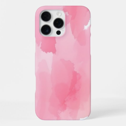 Coque iPhone 16 Pro Max Pinceau pastel abstrait (Verso)