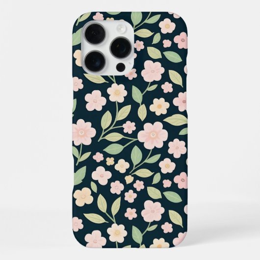 Coque iPhone 16 Pro Max Pink Spring Elegance (Verso)