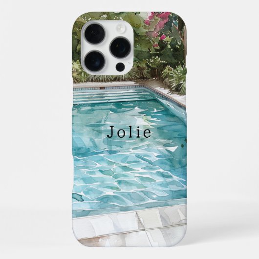 Coque iPhone 16 Pro Max Piscine (Verso)