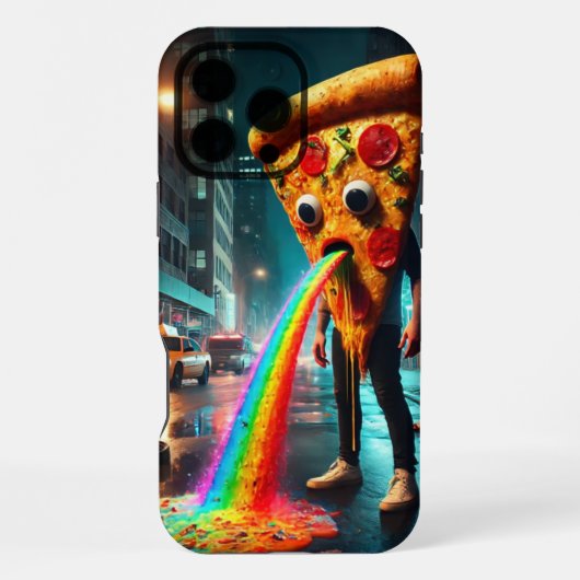 Coque iPhone 16 Pro Max Pizza de pukey (Verso)