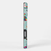 COQUE iPhone 16 PRO MAX PLAGE POUR CHIENS FIERTE ARC-EN-CIEL (Côté droit)