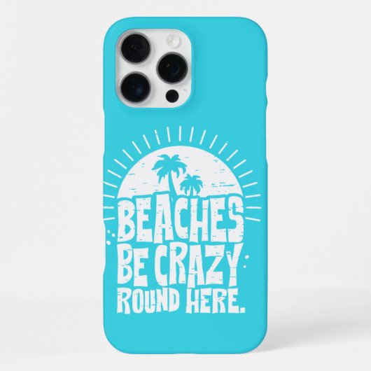 Coque iPhone 16 Pro Max plages (Verso)