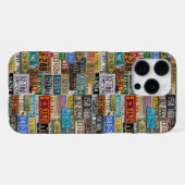 Coque iPhone 16 Pro Max Plaques de licence vintages (Verso Horizontal)