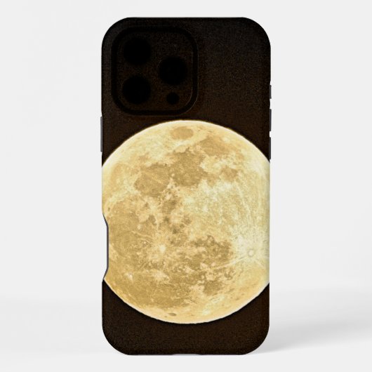 Coque iPhone 16 Pro Max Pleine Lune - Coque-coque iphone (Verso)