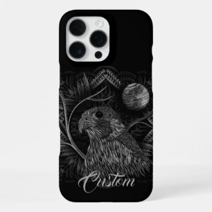 Coque iPhone 16 Pro Max Pleine lune de faucon