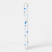 Coque iPhone 16 Pro Max Points bleus (Côté gauche)