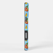 Coque iPhone 16 Pro Max Pompier Pepper & Motif de Flamme Option Initiale (Côté droit)