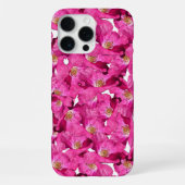 Coque iPhone 16 Pro Max Poppies rose violet Galore Motif (Verso)