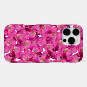 Coque iPhone 16 Pro Max Poppies rose violet Galore Motif (Verso Horizontal)