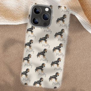 Coque iPhone 16 Pro Max Portrait de compagnie animalier à l'aquarelle King