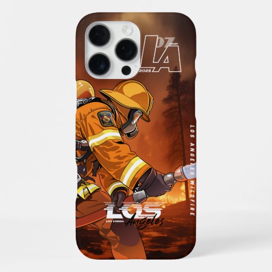 Coque iPhone 16 Pro Max Priez pour Los Angeles | (Verso)