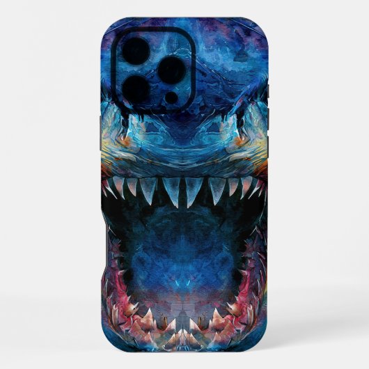 Coque iPhone 16 Pro Max     Primal Power 011 – Mégalodon (Verso)