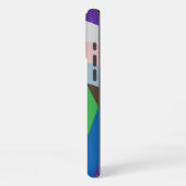Coque iPhone 16 Pro Max Progrès de la conception du drapeau de fierté - LG (Côté gauche)