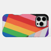Coque iPhone 16 Pro Max Progrès de la conception du drapeau de fierté - LG (Verso Horizontal)