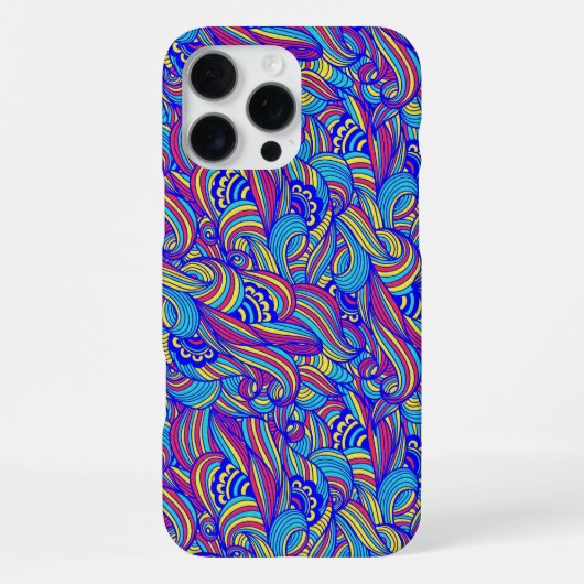 Coque iPhone 16 Pro Max Psychédélique (Verso)