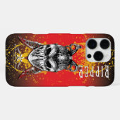 Coque iPhone 16 Pro Max R. de H. Ripper d'Halloween (Verso Horizontal)