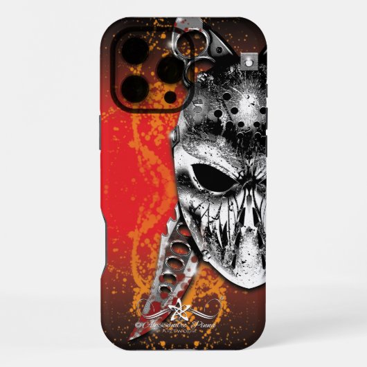 Coque iPhone 16 Pro Max R. de H. Ripper d'Halloween (Verso)