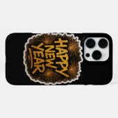 Coque iPhone 16 Pro Max Radiant Graffiti Style Joyeuse explosion du Nouvel (Verso Horizontal)