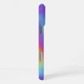 Coque iPhone 16 Pro Max rainbow hypercolor neo : (Côté droit)