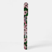 Coque iPhone 16 Pro Max Rameaux bleus dans le cerisier en fleurs en vert (Côté droit)