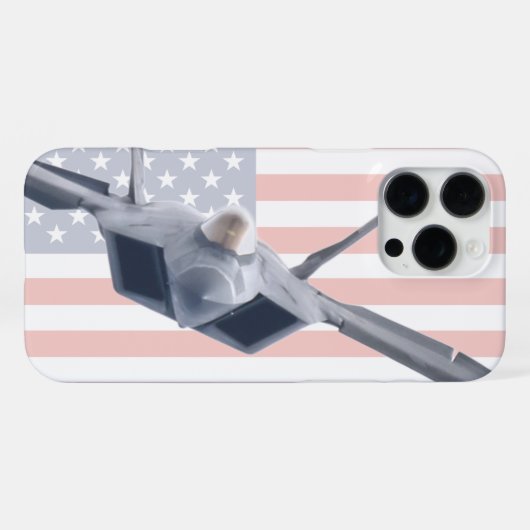 COQUE iPhone 16 PRO MAX RAPTEUR F-22A (Verso Horizontal)