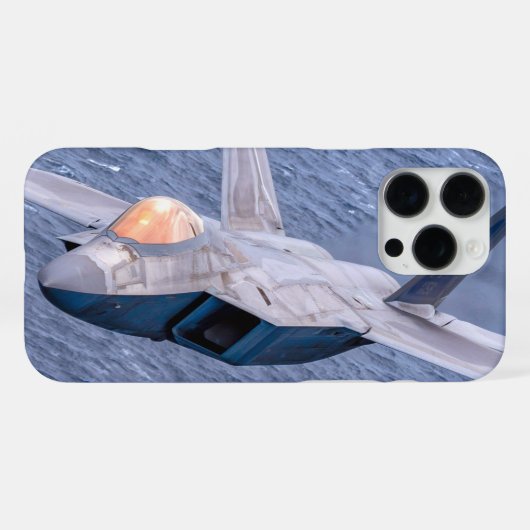 COQUE iPhone 16 PRO MAX RAPTEUR F-22A (Verso Horizontal)