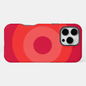 Coque iPhone 16 Pro Max Red Elegant Apple iPhone 15 Pro Max Coque (Verso Horizontal)