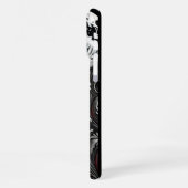 Coque iPhone 16 Pro Max Reflet du Loup au Clair de Lune (Côté gauche)