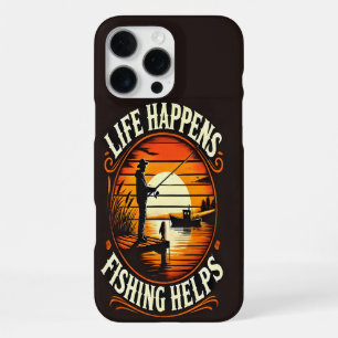 Coque iPhone 16 Pro Max Relaxez-vous avec un bâton de pêche