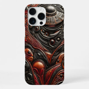 Coque iPhone 16 Pro Max Rencontre mystérieuse avec un OVNI dans un paysage