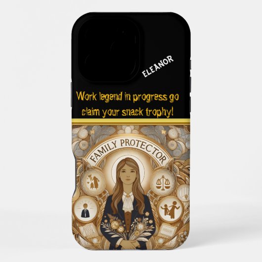 Coque iPhone 16 Pro Max Renforcer la sécurité familiale ensemble (Verso)