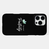 Coque iPhone 16 Pro Max Répandre la positivité (Verso Horizontal)