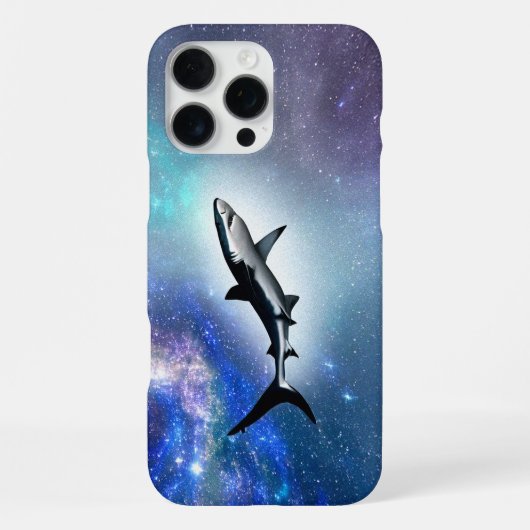 Coque iPhone 16 Pro Max Requin spatial (Verso)