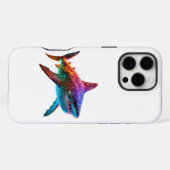 Coque iPhone 16 Pro Max Requin Spectre Néon (Verso Horizontal)