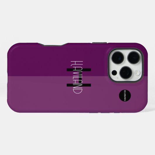 Coque iPhone 16 Pro Max Résumé Conception Cellule Téléphone Case HAMbWG (Verso Horizontal)