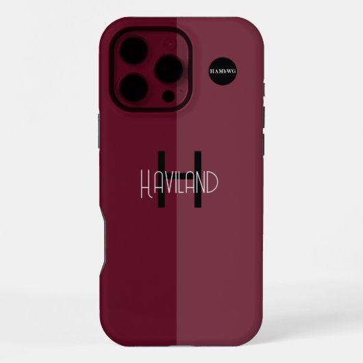 Coque iPhone 16 Pro Max Résumé Conception Cellule Téléphone Case HAMbWG (Verso)