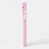 Coque iPhone 16 Pro Max Rose Ladybug (Côté gauche)