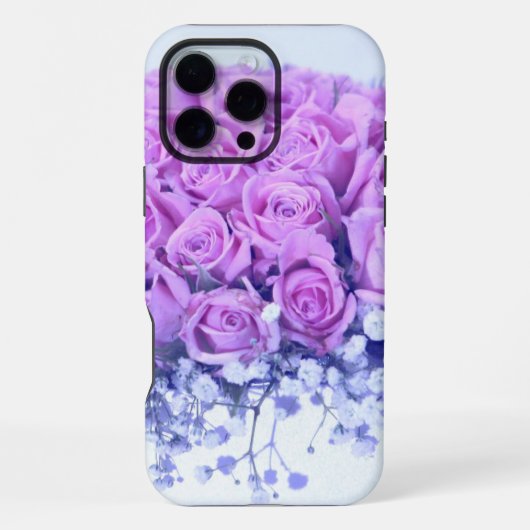 Coque iPhone 16 Pro Max Roses  (Verso)