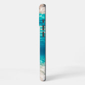 Coque iPhone 16 Pro Max Sable Brun Sous la Mer (Côté gauche)