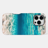 Coque iPhone 16 Pro Max Sable Brun Sous la Mer (Verso Horizontal)
